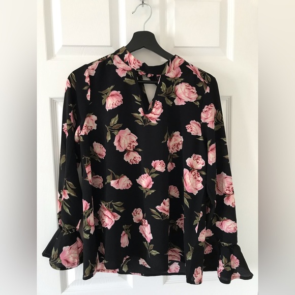 Harvé Bernard Floral Long Sleeve - Picture 1 of 7